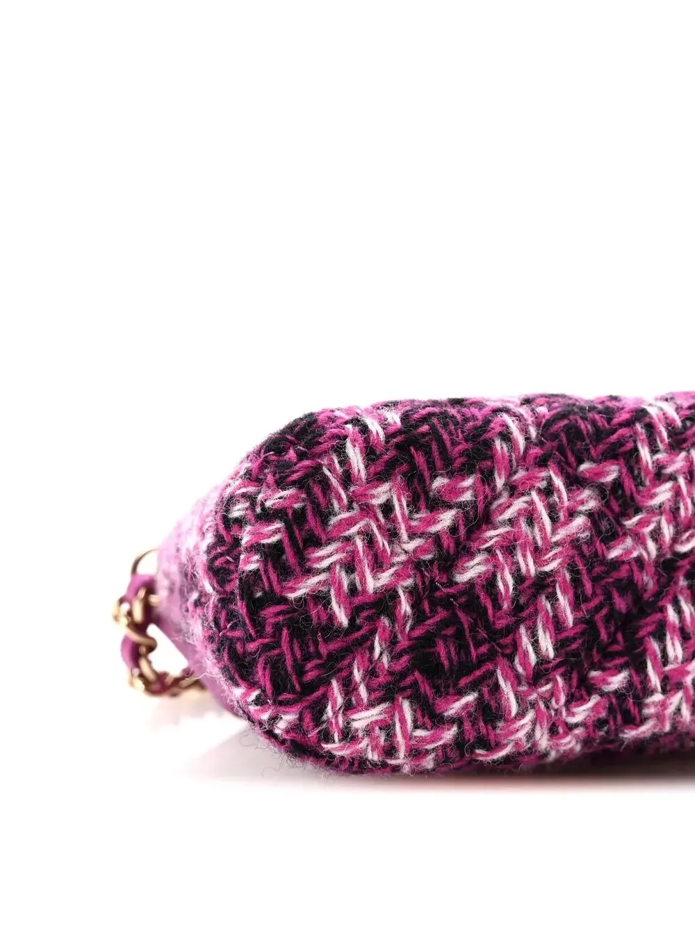 Chanel Tweed Quilted Mini Clutch With #321558C17B